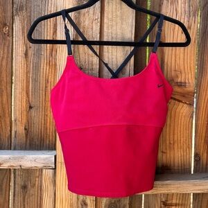 Nike Dri-FIT Red Tank Top